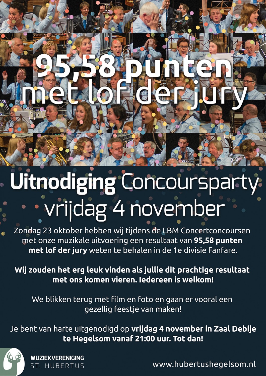 MV Hubertus Concoursparty 2016 poster (RGB-web)