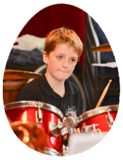 Concert Jeugdfanfare met Horst