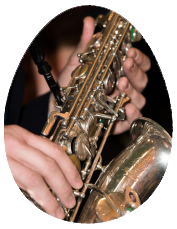 Optreden bigband in 't Gastho&ecirc;s